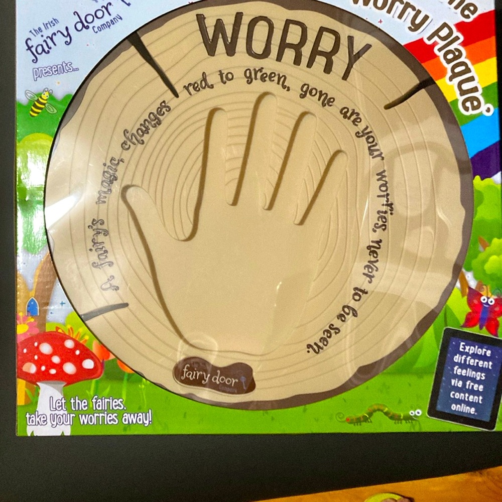 Fairy Door Worry Plaque